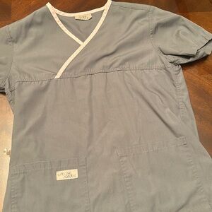 Size small gray scrubs